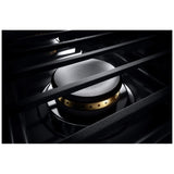 JennAir Noir JGCP636HM Gas Cooktop, 36 inch Exterior Width, 5 Burners, 20,000 BTU Highest Burner, Stainless Steel colour