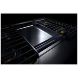JennAir Noir JGCP636HM Gas Cooktop, 36 inch Exterior Width, 5 Burners, 20,000 BTU Highest Burner, Stainless Steel colour