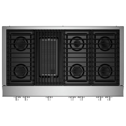 JennAir Noir JGCP648HM 48英寸燃气灶 20K BTU 