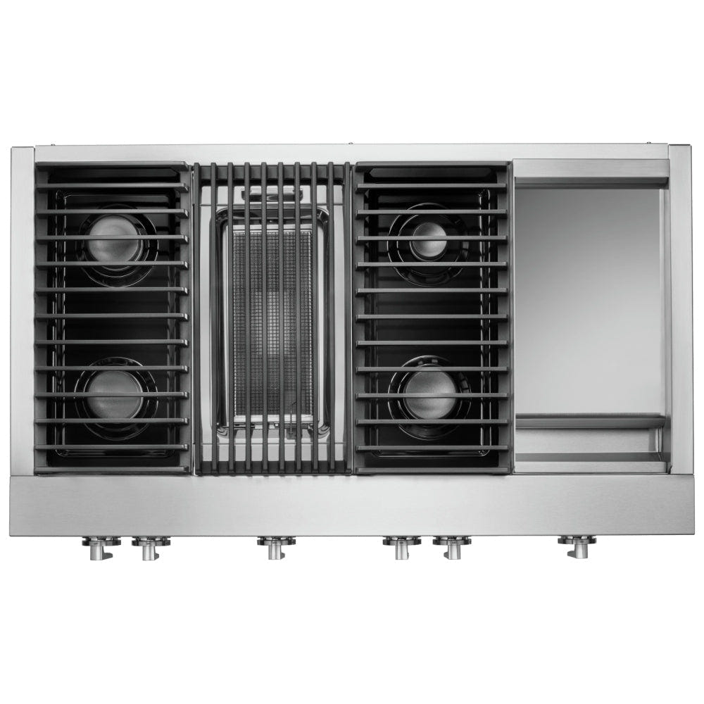 JennAir Noir JGCP748HM 48" Gas Cooktop 20K BTU