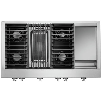 JennAir Noir JGCP748HM 48" Gas Cooktop 20K BTU