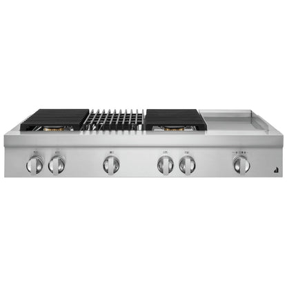 JennAir Noir JGCP748HM 48" Gas Cooktop 20K BTU