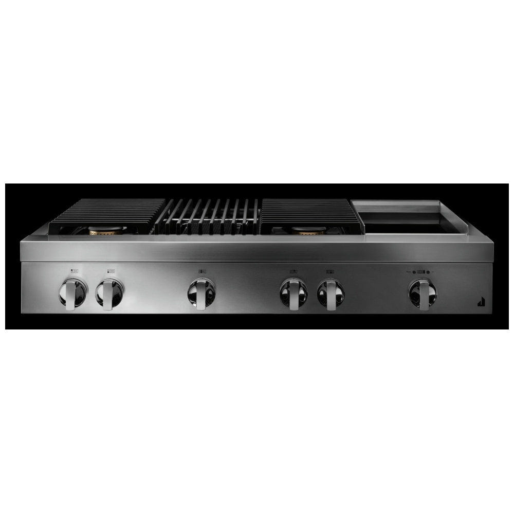 JennAir Noir JGCP748HM 48" Gas Cooktop 20K BTU