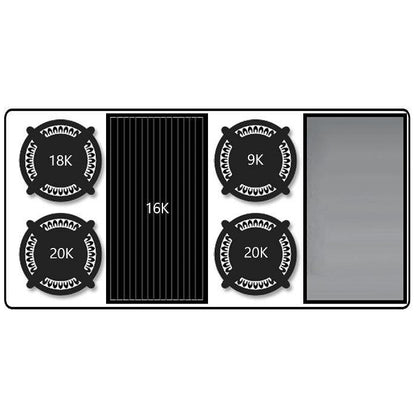 JennAir Noir JGCP748HM 48" Gas Cooktop 20K BTU