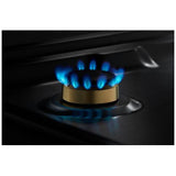 JennAir Euro Style JGD3536GS Gas Cooktop, 36 inch Exterior Width, 5 Burners, Downdraft, 17,000 BTU Highest Burner, Stainless Steel colour