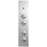 GE JGP3030SLSS Gas Cooktop, 30 inch Exterior Width, 4 Burners, 15,000 BTU Highest Burner, Stainless Steel colour