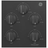 GE JGP3036DLBB Gas Cooktop, 36 inch Exterior Width, 5 Burners, 15,000 BTU Highest Burner, Black colour