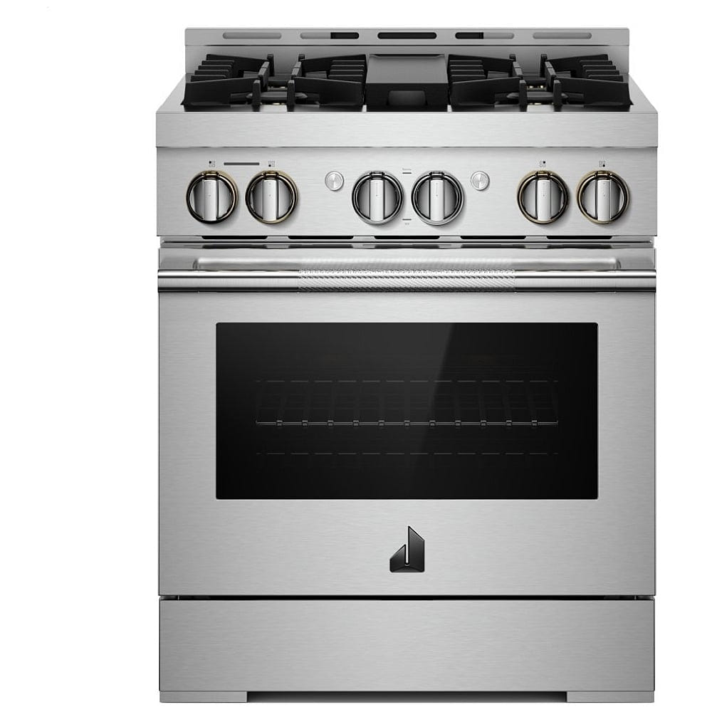 JennAir Rise JGRP430HL Gas Range, 4.1 cu. ft. Capacity, 30 inch Exterior Width, Self Clean, True Convection, 4 Burners