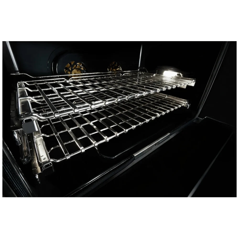 JennAir Rise JGRP430HL Gas Range, 4.1 cu. ft. Capacity, 30 inch Exterior Width, Self Clean, True Convection, 4 Burners