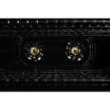 JennAir Noir JGRP430HM Gas Range, 4.1 cu. ft. Capacity, 30 inch Exterior Width, Self Clean, Dual Fan True Convection, 4 Burners, 20,000 BTU Highest Burner, Stainless Steel colour