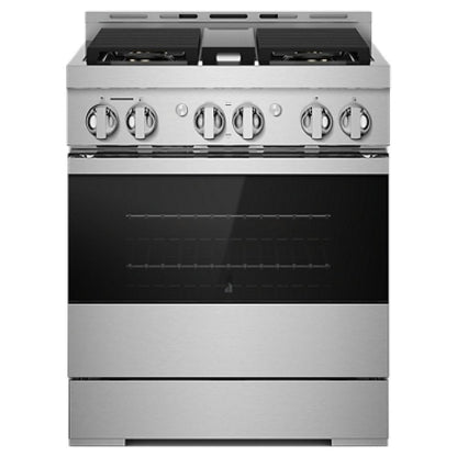 JennAir Noir JGRP430HM Gas Range, 4.1 cu. ft. Capacity, 30 inch Exterior Width, Self Clean, True Convection, 4 Burners