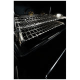 JennAir Noir JGRP430HM Gas Range, 4.1 cu. ft. Capacity, 30 inch Exterior Width, Self Clean, Dual Fan True Convection, 4 Burners, 20,000 BTU Highest Burner, Stainless Steel colour