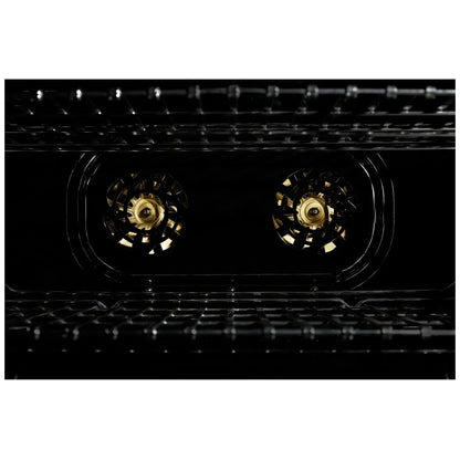 JennAir Rise JGRP536HL Gas Range, 5.1 cu. ft. Capacity, 36 inch Exterior Width, Self Clean, True Convection, 4 Burners, 20,000 BTU