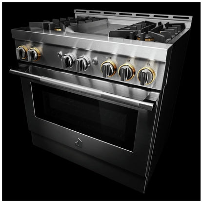 JennAir Rise JGRP536HL Gas Range, 5.1 cu. ft. Capacity, 36 inch Exterior Width