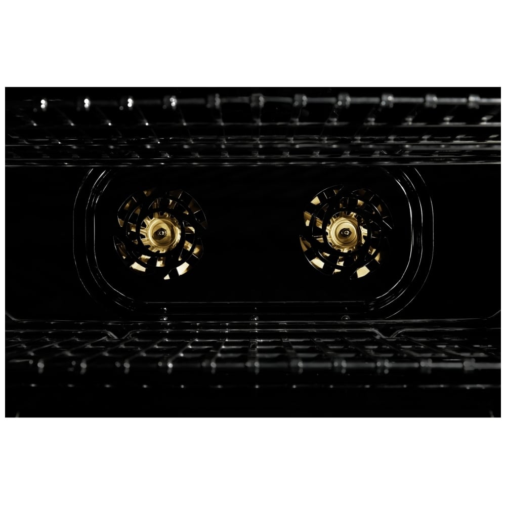 JennAir Noir JGRP536HM Gas Range, 5.1 cu. ft. Capacity, 36 inch Exterior Width, Self Clean, True Convection, 4 Burners, 20,000 BTU