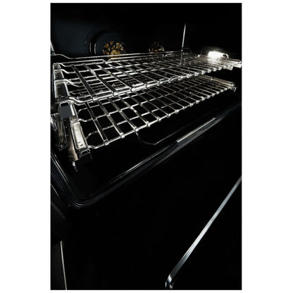 JennAir Noir JGRP536HM Gas Range, 5.1 cu. ft. Capacity, 36 inch Exterior Width, Self Clean, True Convection, 4 Burners, 20,000 BTU