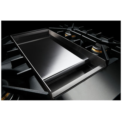 JennAir Noir JGRP548HM Gas Range, 6.3 cu. ft. Capacity, 48 inch Exterior Width, Self Clean, True Convection, 6 Burners, 20,000 BTU