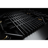 JennAir Rise JGRP636HL Gas Range, 5.1 cu. ft. Capacity, 36 inch Exterior Width, Self Clean, True Convection, 5 Burners, 20,000 BTU Highest Burner, Stainless Steel colour