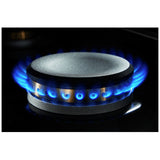 JennAir Rise JGRP636HL Gas Range, 5.1 cu. ft. Capacity, 36 inch Exterior Width, Self Clean, True Convection, 5 Burners, 20,000 BTU Highest Burner, Stainless Steel colour