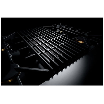 JennAir Rise JGRP636HL Gas Range, 5.1 cu. ft. Capacity, 36 inch Exterior Width, Self Clean, True Convection, 5 Burners, 20,000 BTU