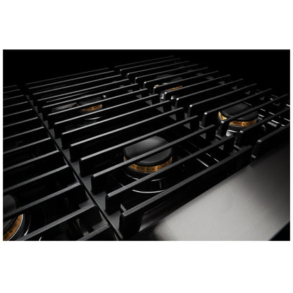 JennAir Noir JGRP636HM Gas Range | 5.1 cu. ft. Capacity, 36 inch Exterior Width, Self Clean, True Convection