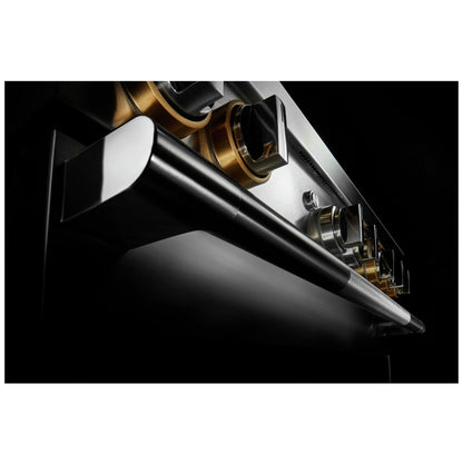 JennAir Rise JGRP648HL Gas Range, 6.3 cu. ft. Capacity, 48 inch Exterior Width, Self Clean, True Convection, 6 Burners, 20,000 BTU