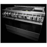 JennAir Noir JGRP748HM Gas Range, 6.3 cu. ft. Capacity, 48 inch Exterior Width, Self Clean, Dual Fan True Convection, 4 Burners, 20,000 BTU Highest Burner, Double Oven, Stainless Steel colour