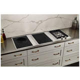 JennAir Euro Style JIC4715GS Induction Cooktop, 15 inch Exterior Width, 3,700 W Highest Element, Black colour