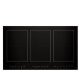 JennAir JIC4736HB Induction Cooktop, 36 inch Exterior Width, 6 Burners, 3,700 W Highest Element, Black colour