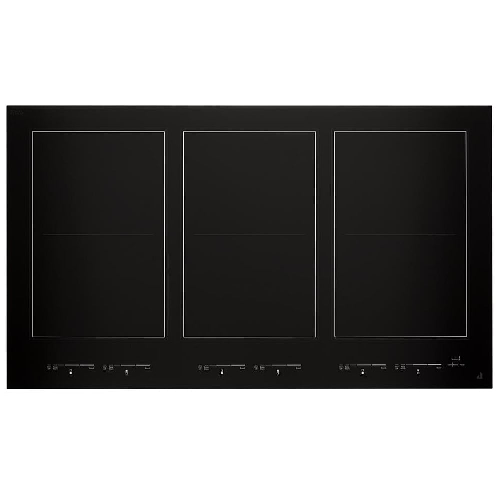 JennAir JIC4736HB Induction Cooktop, 36 inch Exterior Width, 6 Burners, 3,700 W Highest Element, Black colour
