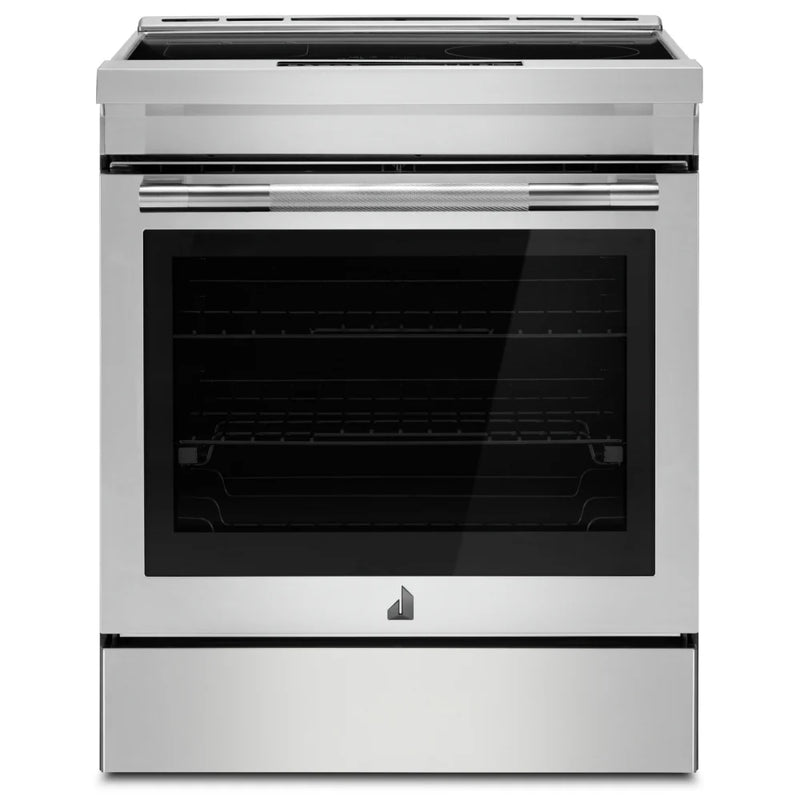 JennAir JIS1450ML Induction Range, 6.4 cu. ft. Capacity, 30 inch Exterior Width, True Convection, 4 Burners, Yes, Self Clean, 3,600 W Highest Element, Stainless Steel colour