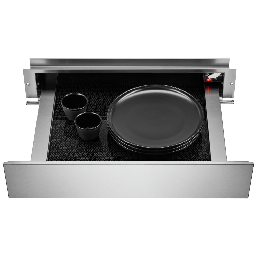 JennAir Rise JJD3024HL Warmer Drawer, 24 inch Exterior Width, 0.56 cu. ft. Capacity, Stainless Steel colour