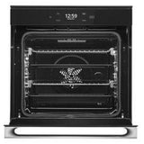 JennAir Noir JJW2424HM Single Wall Oven, 24 inch Exterior Width, True Convection, Self Clean, 3.1 cu. ft. Capacity, Temperature Probe, Wifi Enabled, Stainless Steel colour