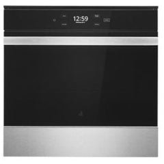 JennAir Noir JJW2424HM Single Wall Oven, 24 inch Exterior Width, True Convection, Self Clean, 3.1 cu. ft. Capacity, Temperature Probe, Wifi Enabled, Stainless Steel colour