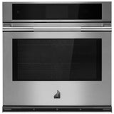 JennAir Rise JJW3430LL Single Wall Oven, 30 inch Exterior Width, Convection, Self Clean, 5 cu. ft. Capacity, Temperature Probe, Wifi Enabled, Stainless Steel colour