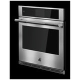 JennAir Rise JJW3430LL Single Wall Oven, 30 inch Exterior Width, Convection, Self Clean, 5 cu. ft. Capacity, Temperature Probe, Wifi Enabled, Stainless Steel colour