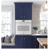 GE JKS3000DNWW Single Wall Oven, 27 inch Exterior Width, Self Clean, 4.3 cu. ft. Capacity, Wifi Enabled, White colour