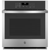 GE JKS3000SNSS Single Wall Oven, 27 inch Exterior Width, Self Clean, 4.3 cu. ft. Capacity, Wifi Enabled, Stainless Steel colour
