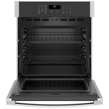 GE JKS3000SNSS Single Wall Oven, 27 inch Exterior Width, Self Clean, 4.3 cu. ft. Capacity, Wifi Enabled, Stainless Steel colour