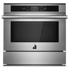 JennAir Rise JMC6224HL Single Speed Oven, 24 inch Exterior Width, True Convection, 1.4 cu. ft. Capacity, Wifi Enabled, Stainless Steel colour True European Convection