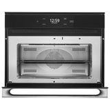 JennAir Noir JMC6224HM Single Speed Oven, 24 inch Exterior Width, True Convection, 1.4 cu. ft. Capacity, Wifi Enabled, Stainless Steel colour True European Convection