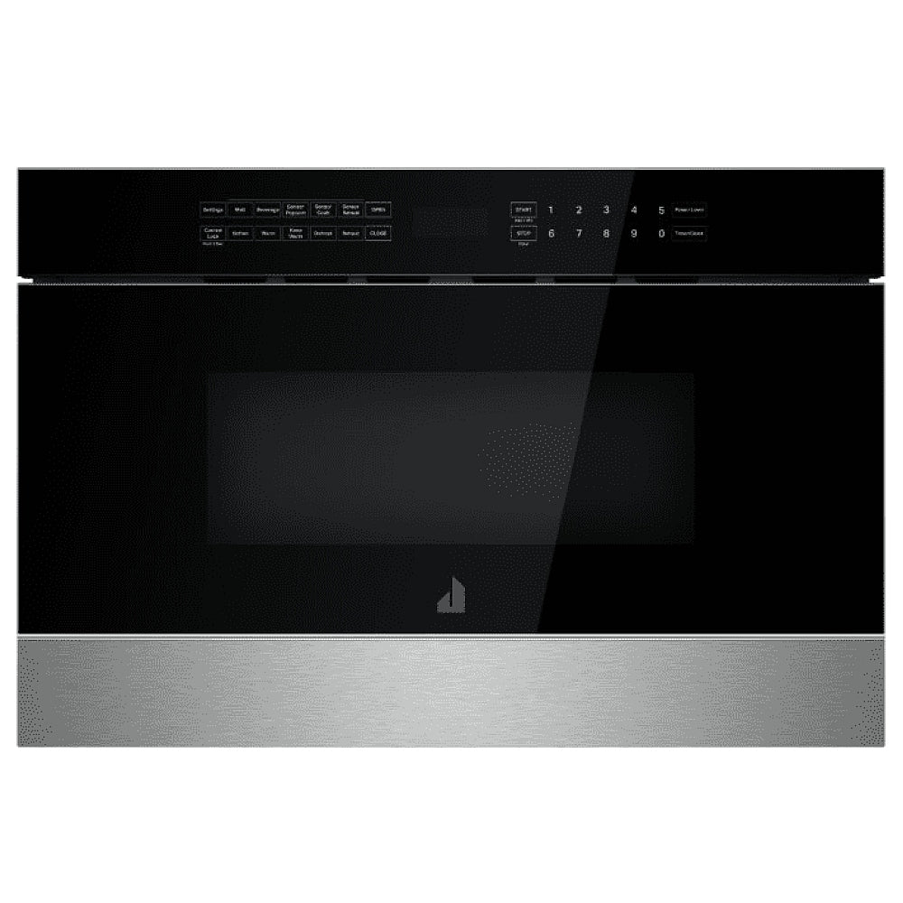 JennAir Noir JMDFS24HM Microwave Drawer, 24 inch exterior width, stainless steel interior