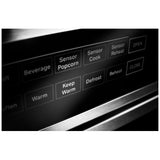 JennAir Noir JMDFS24HM Microwave Drawer, 24 inch exterior width, stainless steel interior