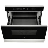 JennAir Noir JMDFS24HM Microwave Drawer, 24 inch exterior width, stainless steel interior
