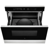 JennAir Noir JMDFS30HM Microwave Drawer, 30 inch Exterior Width, 1.2 cu. ft. Capacity, 950 W Watts, Stainless Steel Interior, Stainless Steel colour