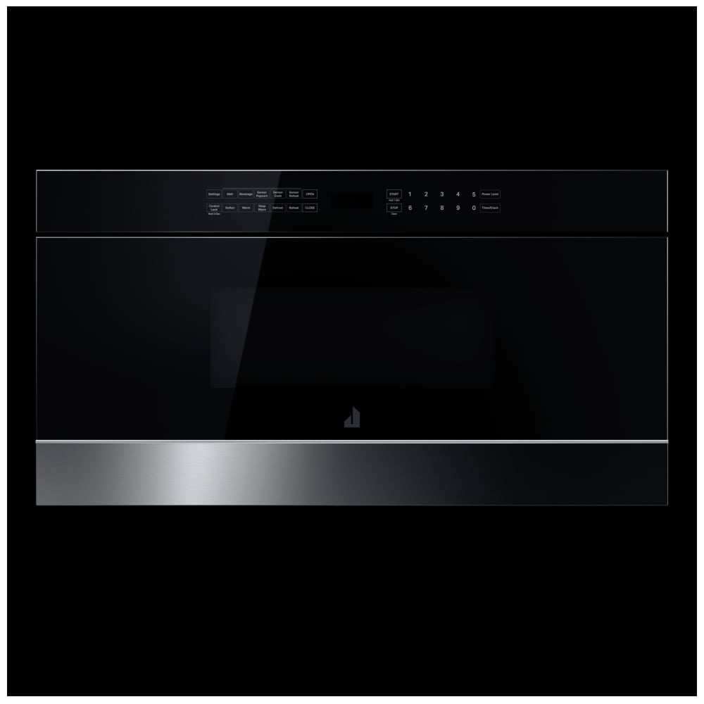 JennAir Noir JMDFS30HM Microwave Drawer, 30 inch Exterior Width, 1.2 cu. ft. Capacity, Stainless Steel Interior, Stainless Steel Colour