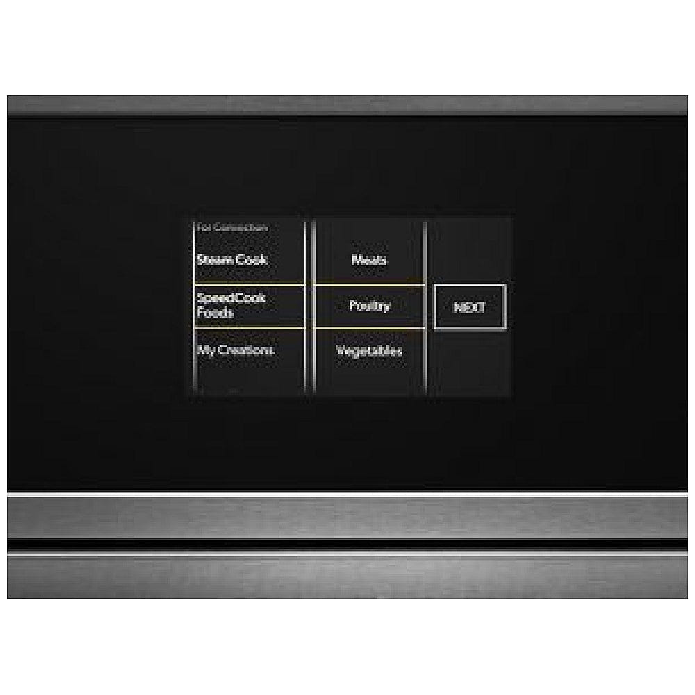 JennAir Rise JMW2427LL Microwave Wall Oven Combo, 27 inch Exterior Width, Convection, Self Clean, 5.7 cu. ft.