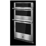 JennAir Rise JMW2427LL Microwave Wall Oven Combo, 27 inch Exterior Width, Convection, Self Clean, 5.7 cu. ft.