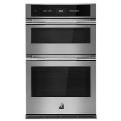 JennAir Rise JMW2427LL Microwave Wall Oven Combo, 27 inch Exterior Width, Convection, Self Clean, 5.7 cu. ft.