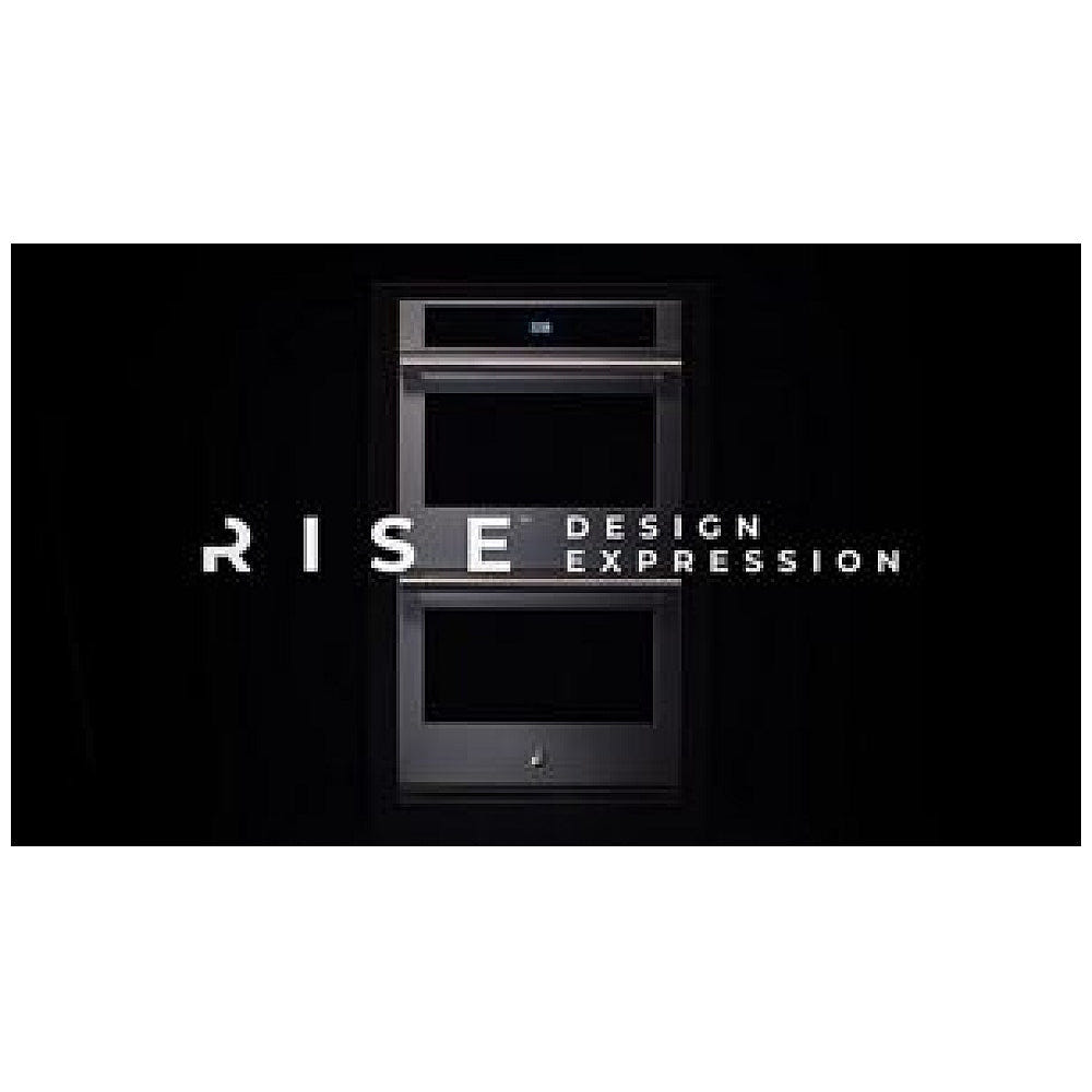 JennAir Rise JMW2427LL Microwave Wall Oven Combo, 27 inch Exterior Width, Convection, Self Clean, 5.7 cu. ft.